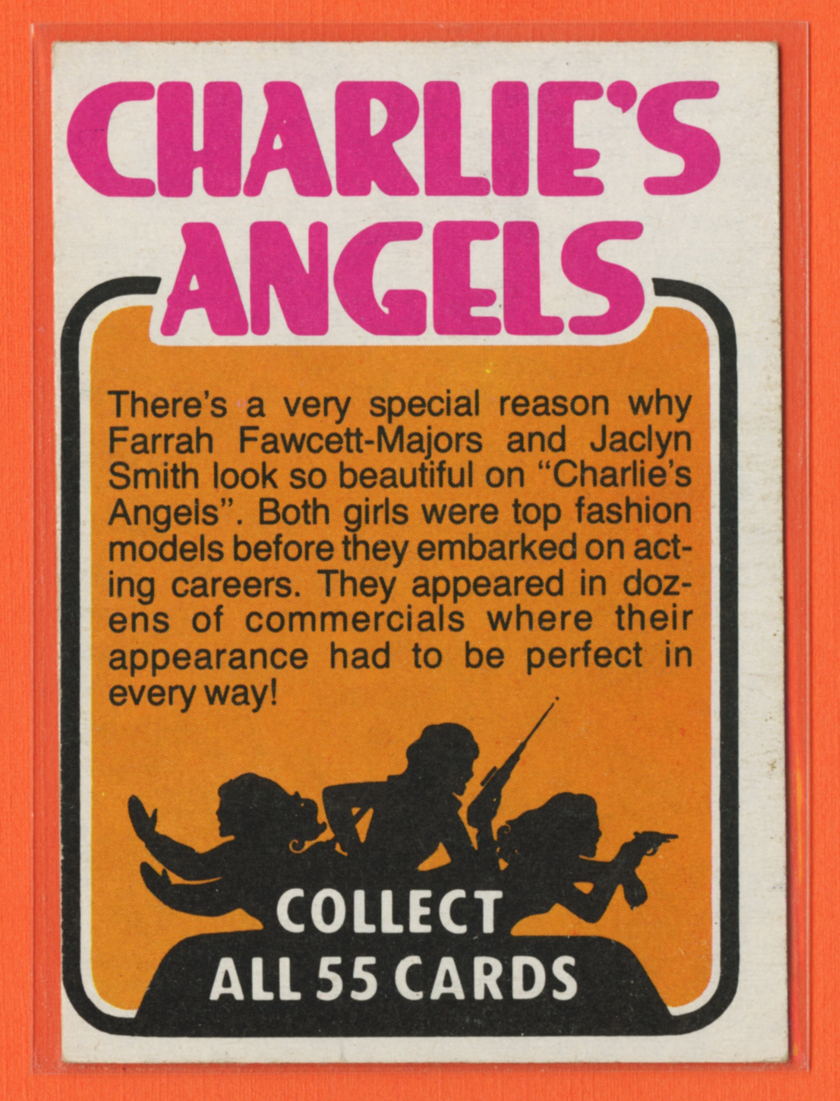 1977 Topps "Charlie's Angels" the Television Series Trading Cards