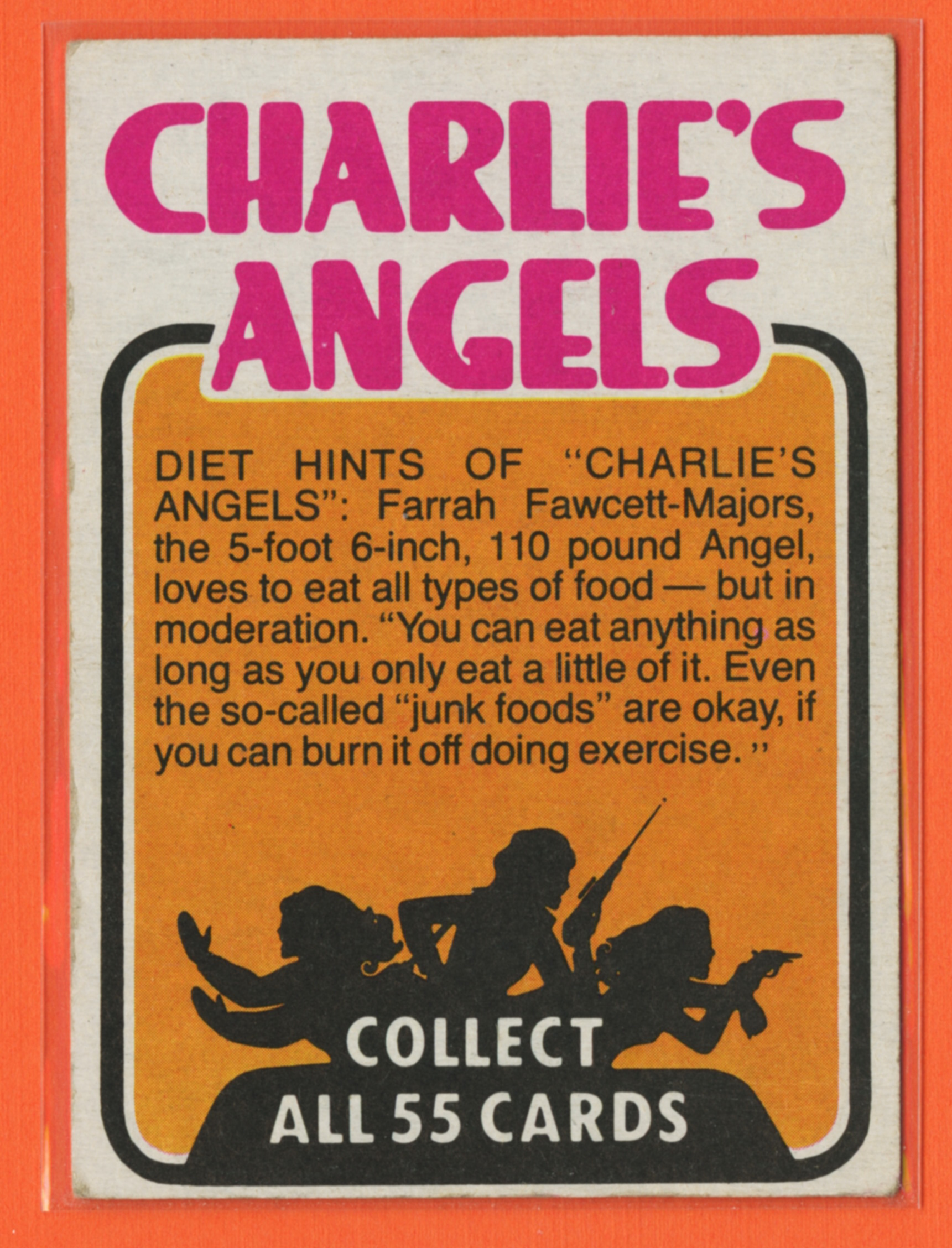 1977 Topps "Charlie's Angels" the Television Series Trading Cards