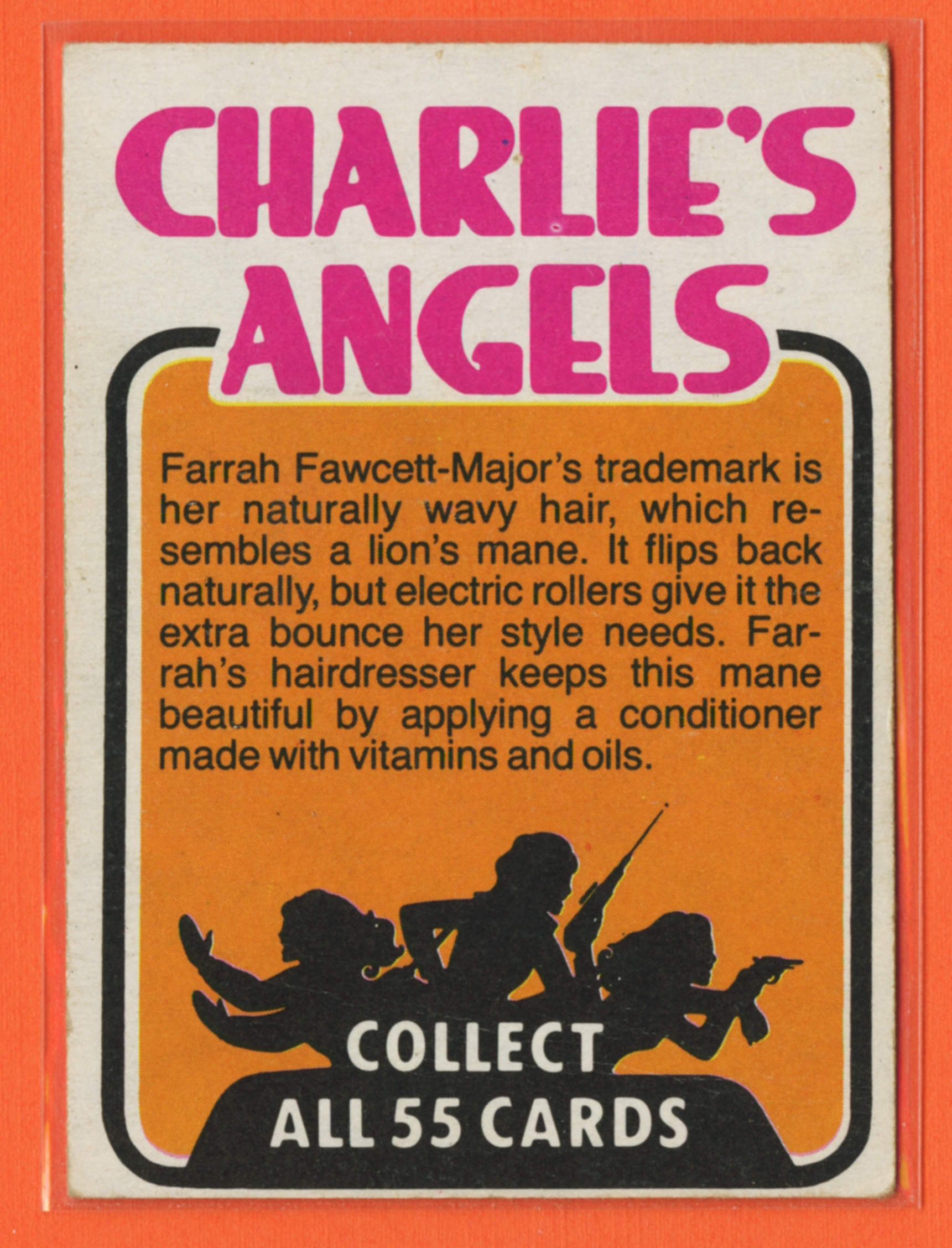 1977 Topps "Charlie's Angels" the Television Series Trading Cards