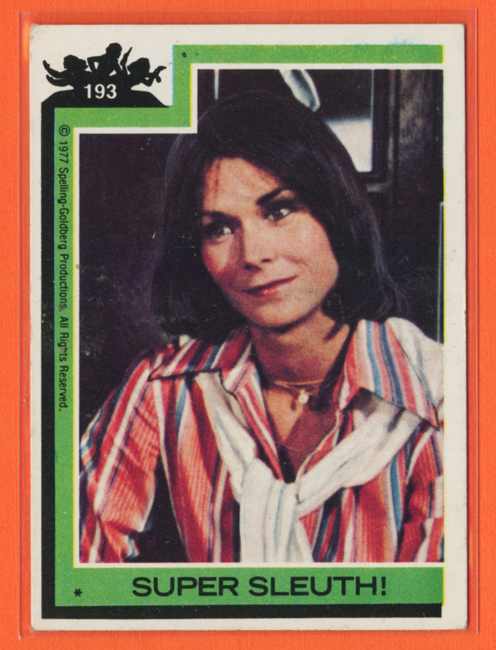 1977 Topps "Charlie's Angels" the Television Series Trading Cards