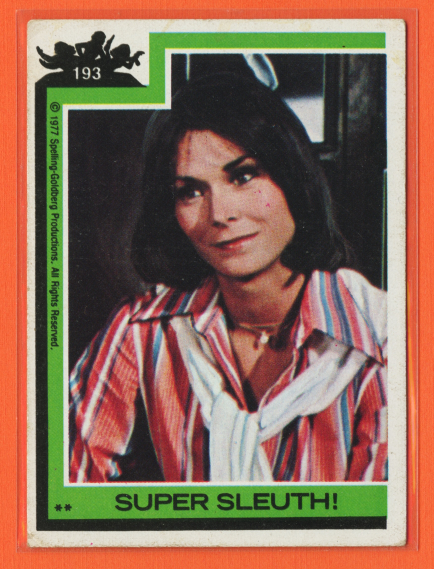 1977 Topps "Charlie's Angels" the Television Series Trading Cards