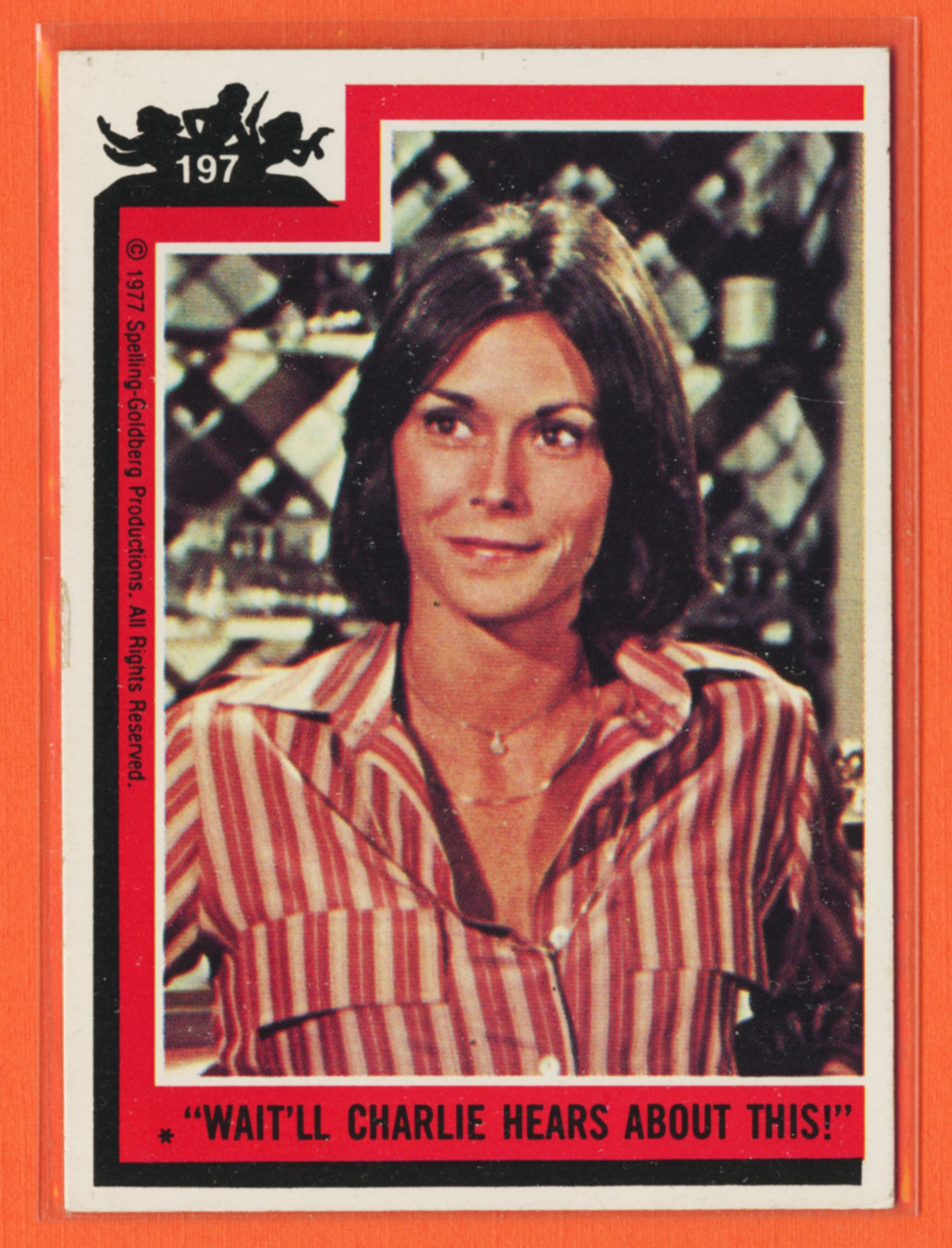 1977 Topps "Charlie's Angels" the Television Series Trading Cards