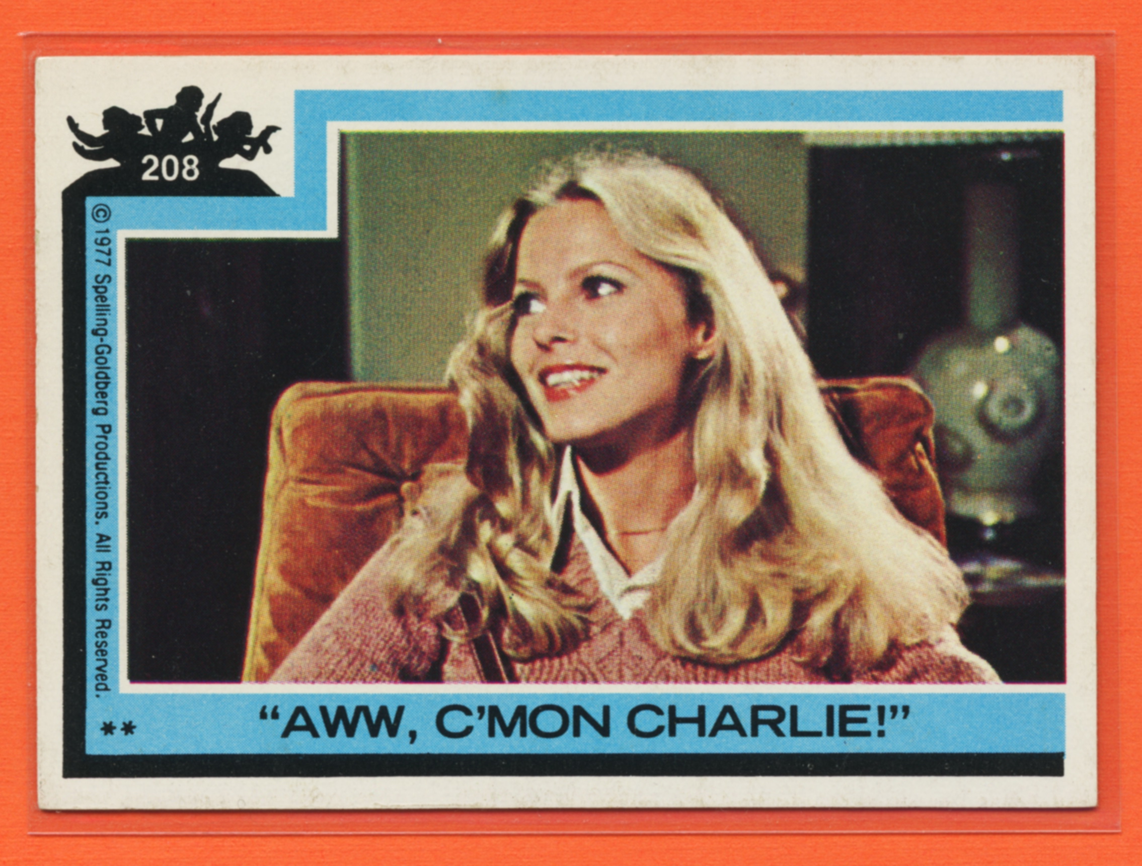 1977 Topps "Charlie's Angels" the Television Series Trading Cards