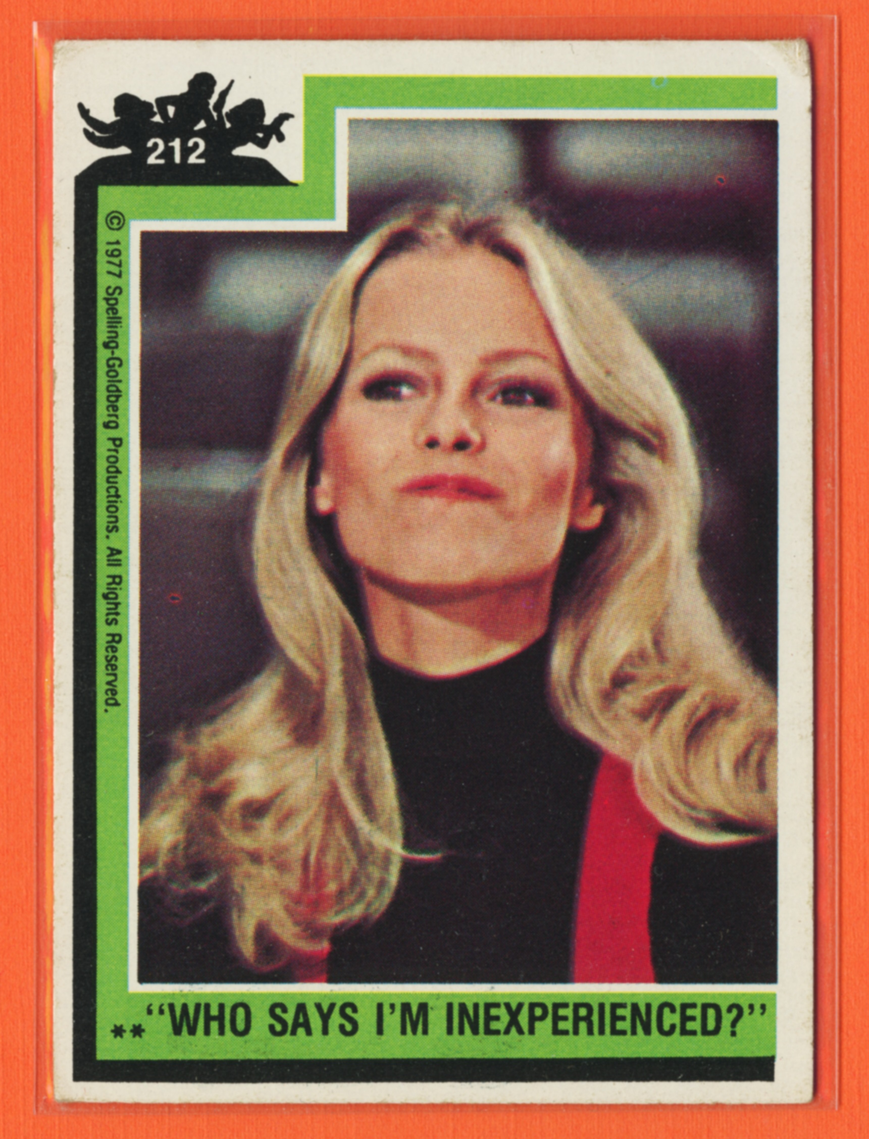 1977 Topps "Charlie's Angels" the Television Series Trading Cards