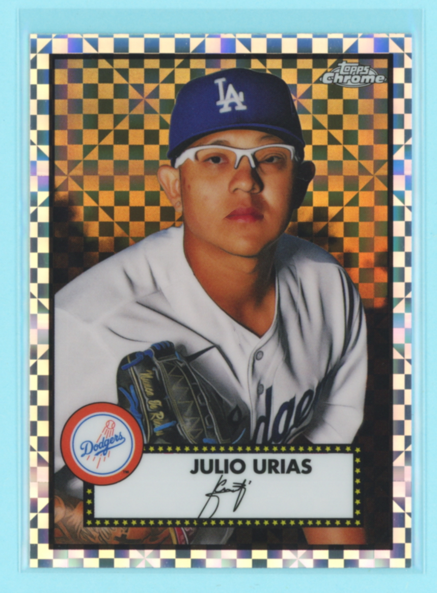 2021 Topps Relic KESTON HIURA 35th Anniversary 1986 Topps Jersey #86R-KH  Brewers