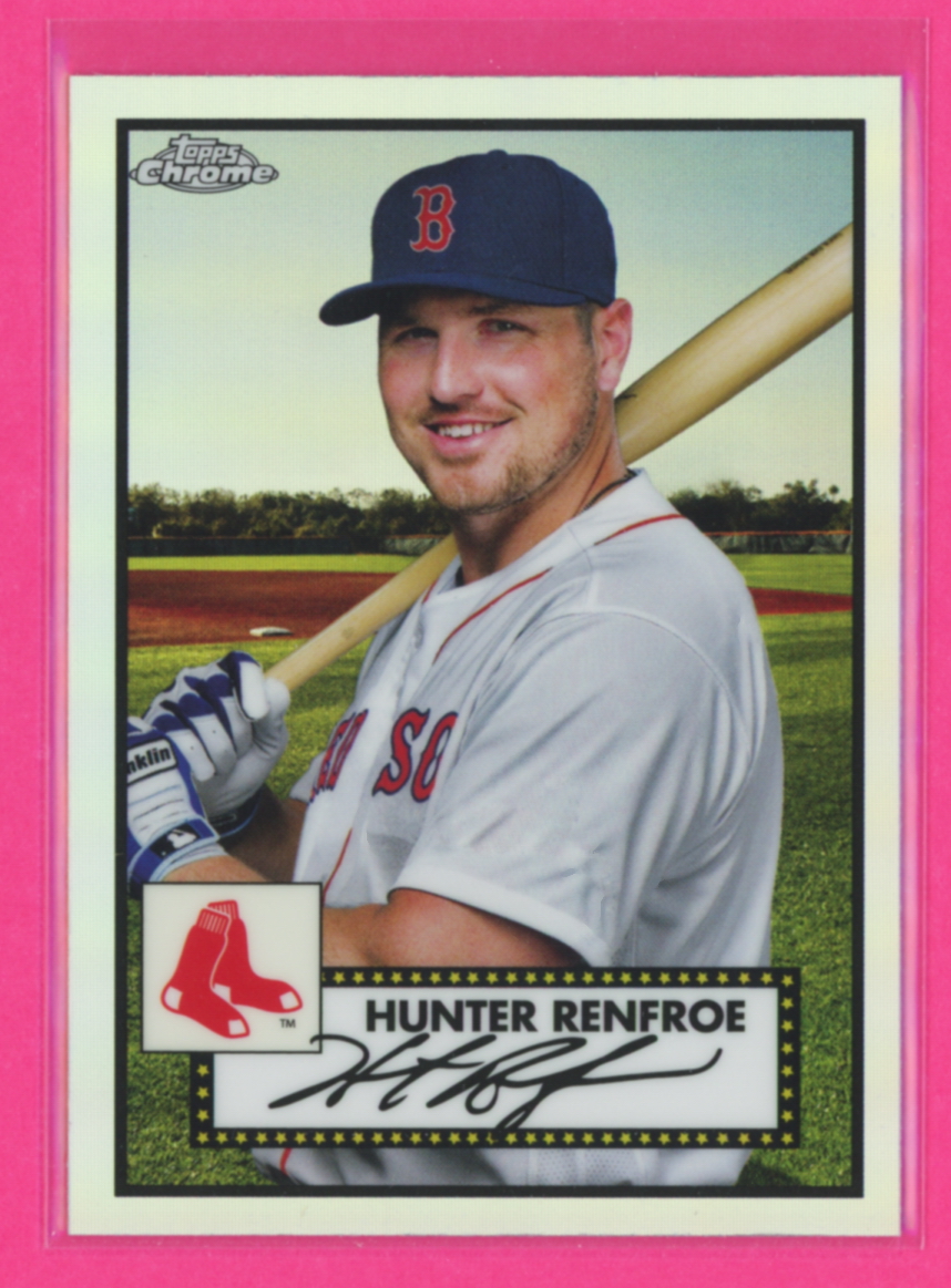 2021 Topps Chrome Platinum Anniversary Base #460 Hunter Renfroe