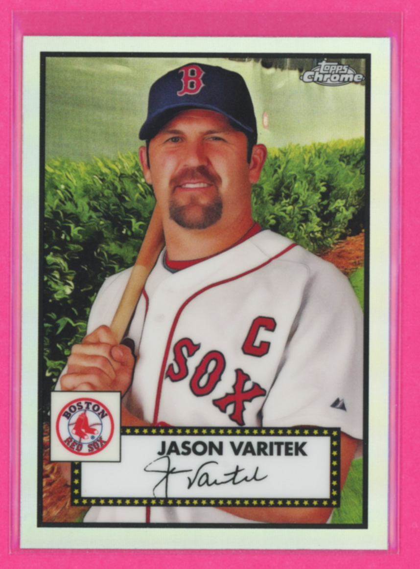 2021 Topps Chrome Platinum Anniversary Refractor Jason Varitek Red Sox #681