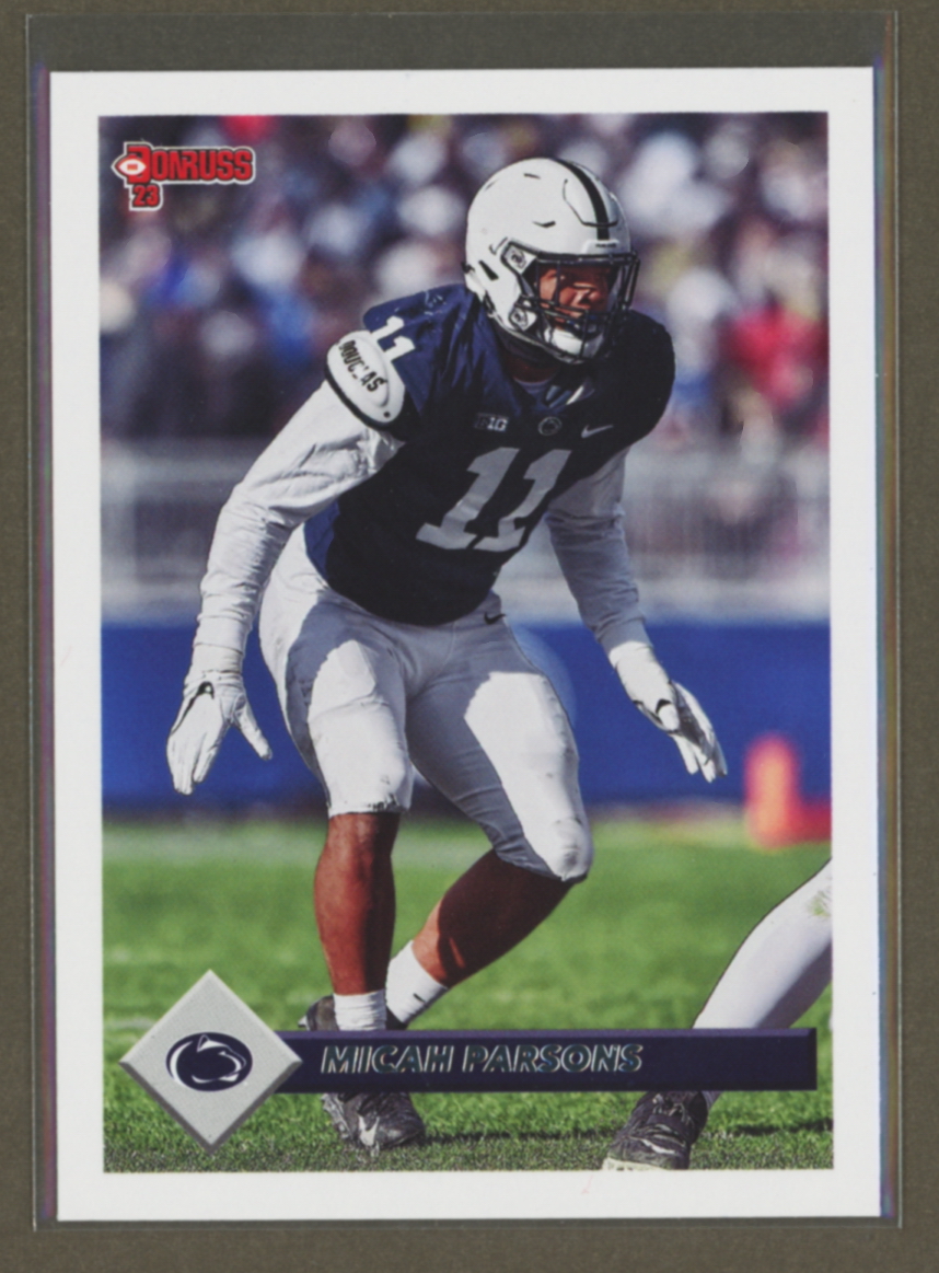 2022 Panini Chronicles Draft Picks XR Micah Parsons #17