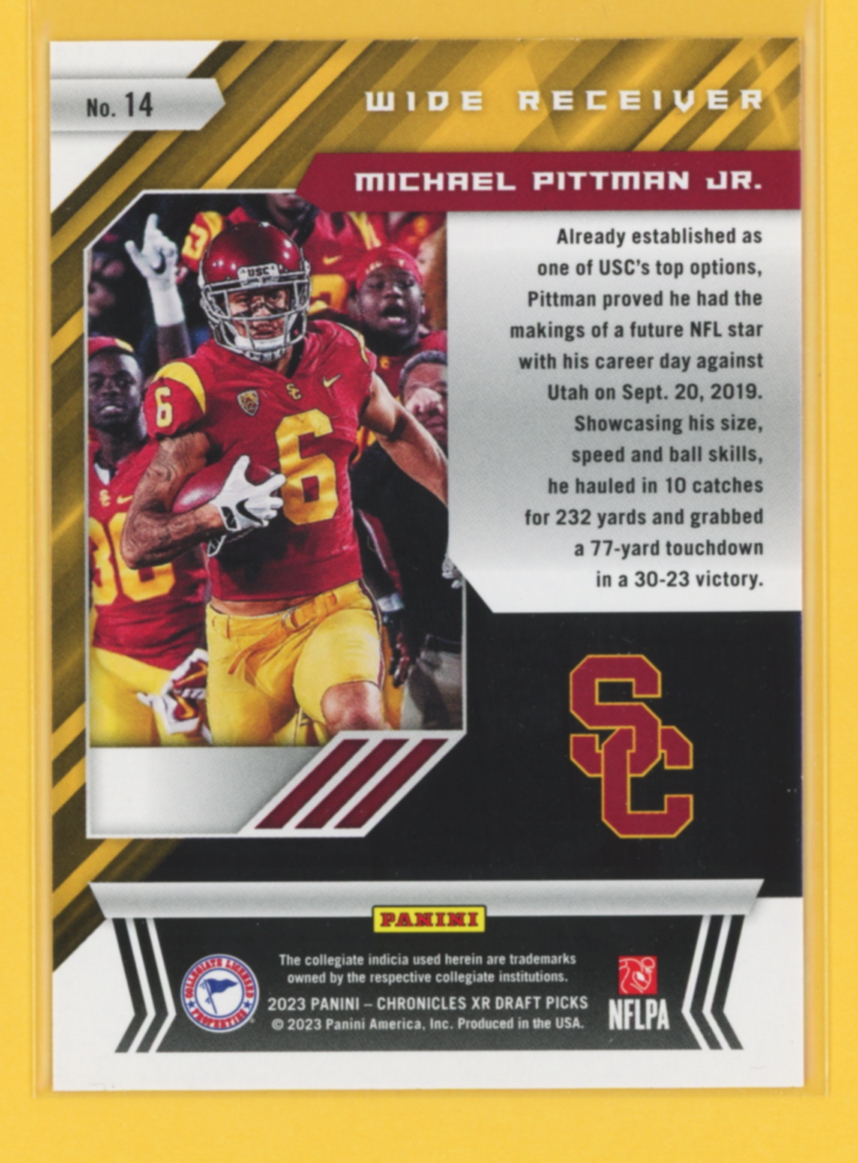 2022 Panini Chronicles Draft Picks XR Micah Parsons #17